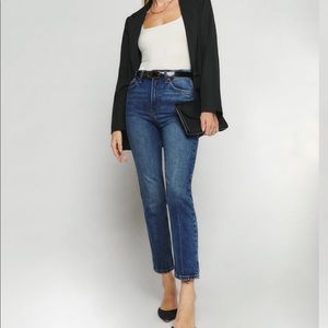 Reformation Liza Ultra High Rise Straight 25x27